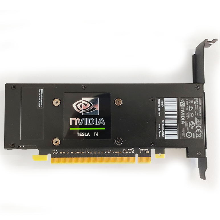  英伟达NVIDIA Tesla T4 16G人工智能计算加速卡